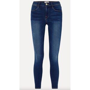 Frame Denim Women's Le High Skinny Jeans Size 26 Medium wash